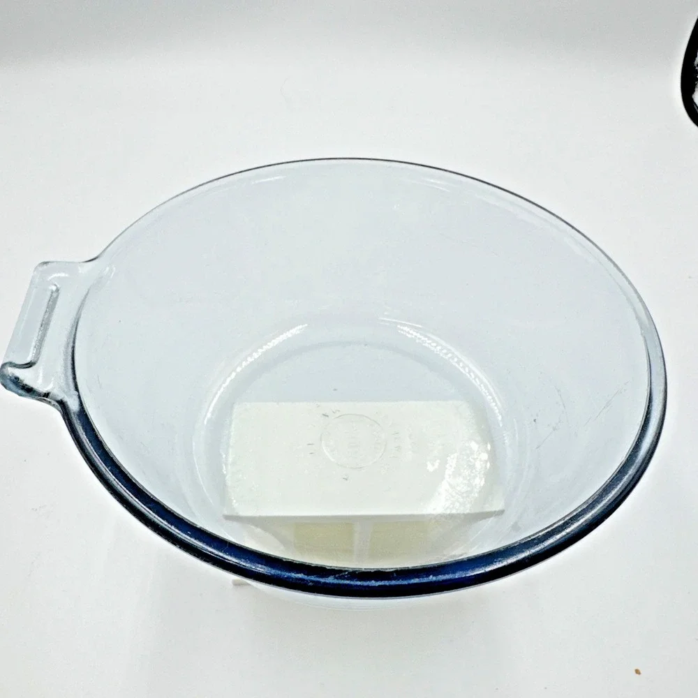 Vintage 1940's Pyrex Top‎ of Stove Flameware Blue Glass 7